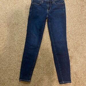 American Eagle Outfitters Dark Blue Skinny Jeans